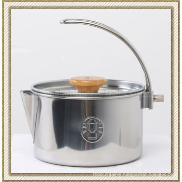 Stainless Steel Water Kettle with Adjustable Handle (CL2C-DK1409)